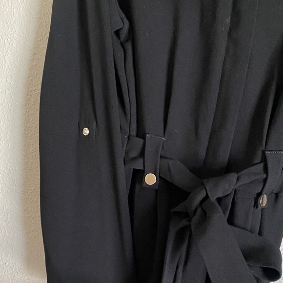 Maje Black Long Sleeve Jumper with Zipper - Picture 8 of 11